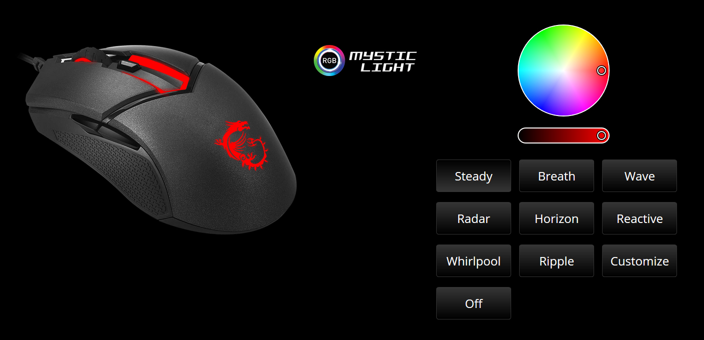 MSI Gaming Mouse-CLUTCH GM30